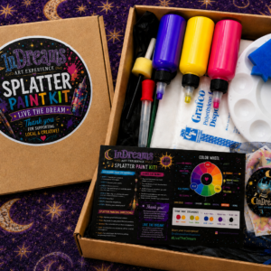 In Dreams Take-Home Splatter Paint Kit