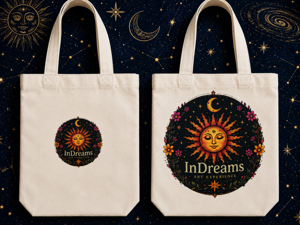 In Dreams Art Experience Canvas Tote Bags