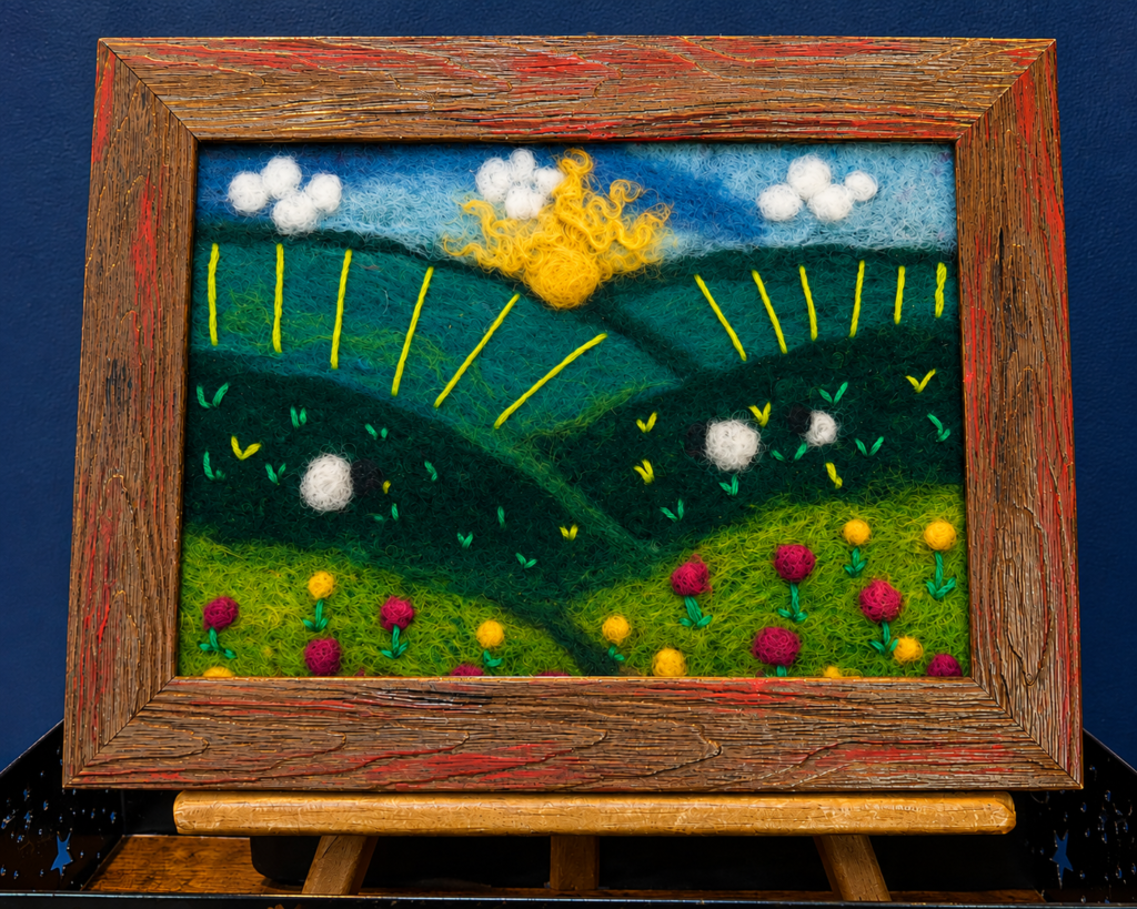 Felted Landscape