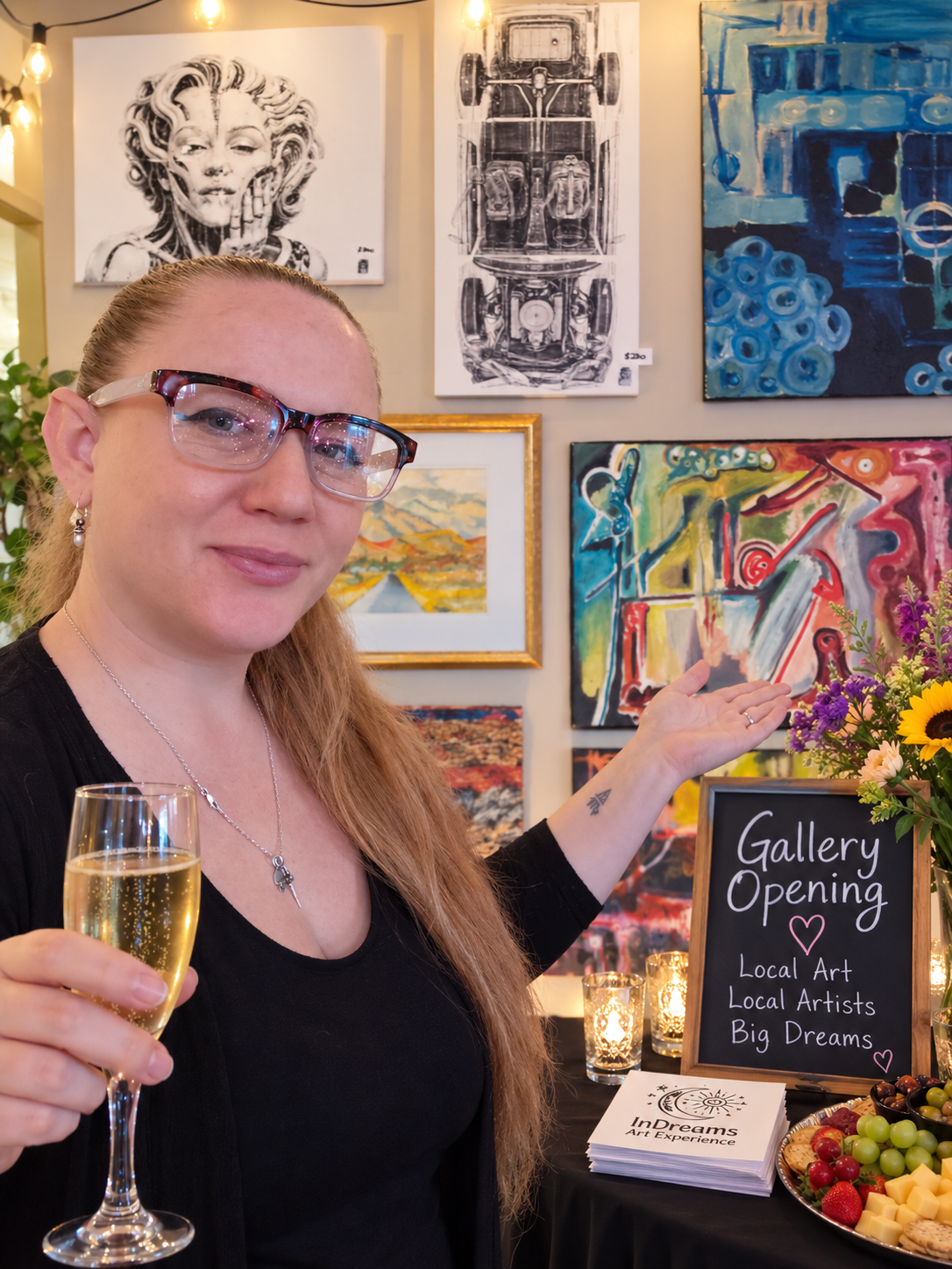 Feature your art on our gallery walls or in our gift shop